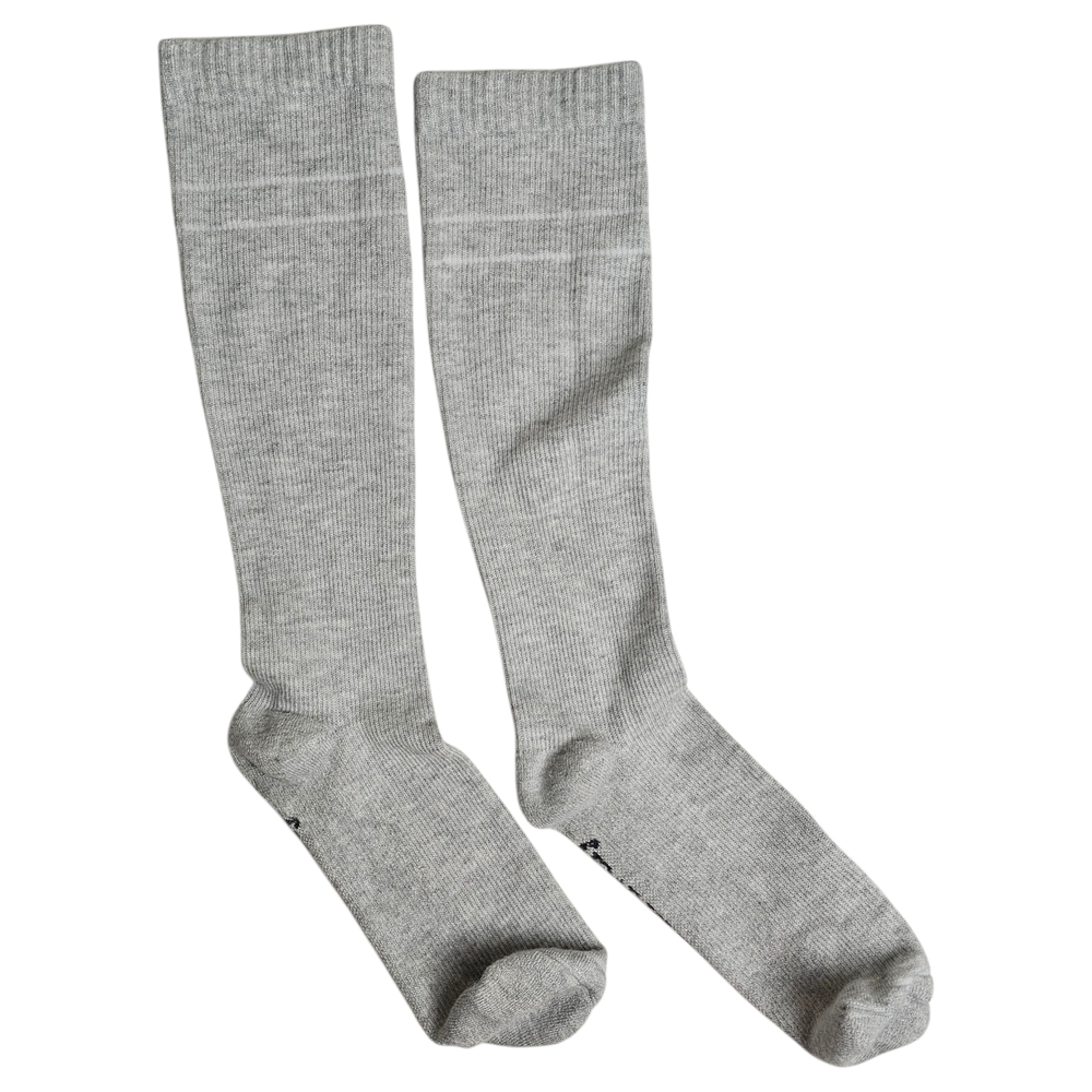 Kindred Bravely Gray Pregnancy Postpartum Compression Casual Tall Socks Size Med